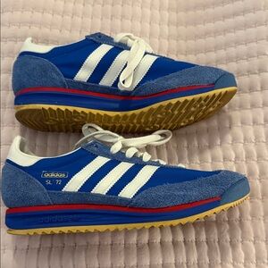 Adidas SL 72 Blue and White Trainers 6.5 UNISEX